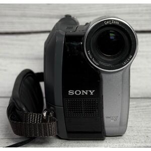 Sony Handycam DCR-HC28 Digital‎ Video Camera Carl Zeiss 20x For Parts or Repair